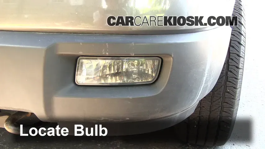 2004 Ford Expedition XLT 5.4L V8 Éclairage Feu antibrouillard (remplacer l'ampoule)